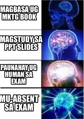 meme creator funny magbasa ug mktg book magstudy sa ppt slides