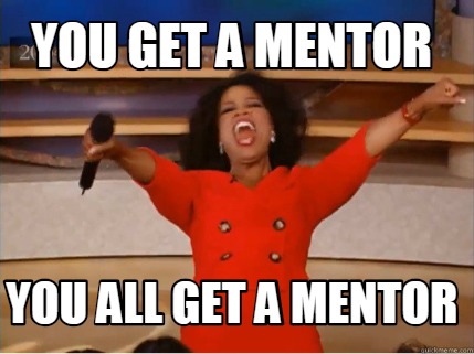 Image result for get a mentor meme