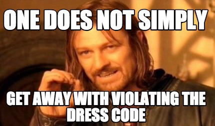 Meme Creator - Funny One Does not simply get away with violating the ...