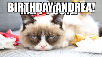 Meme Creator - Funny Happy 60th Birthday Andrea! Meme Generator at  !