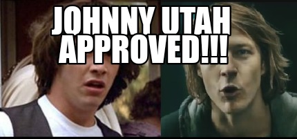 lamp Drink water Revival Meme Creator - Funny Johnny Utah Approved!!! Meme Generator at  MemeCreator.org!