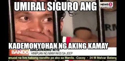 Meme Creator - Funny Umiral ang kademonyohan ng kamay ko, gumalaw