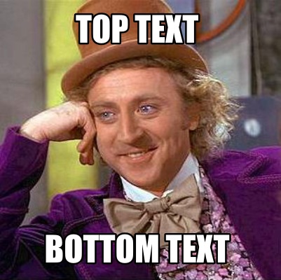 bottom text meme creator