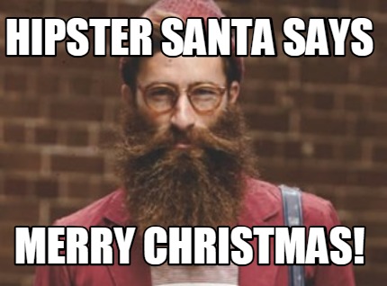 hipster-santa-says-merry-christmas