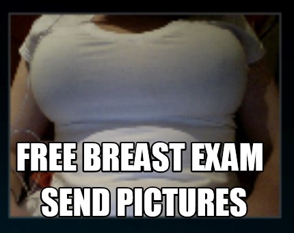 free-breast-exam-send-pictures