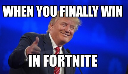 trump happy birthday meme generator - fortnite trump