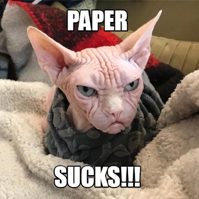 paper-sucks