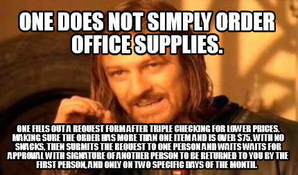 Meme Generator One Does Not Simply Meme
