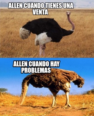 allen-cuando-tienes-una-venta-allen-cuando-hay-problemas