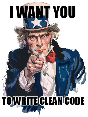 Meme Creator - Funny I want you To write clean code Meme Generator at ...