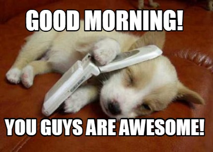 good-morning-you-guys-are-awesome