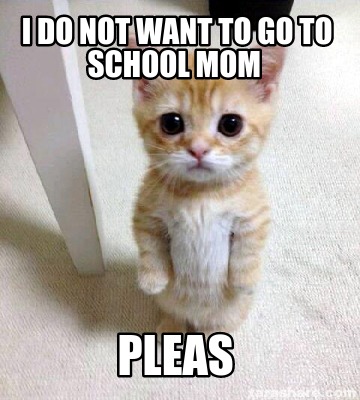 Meme Creator Funny I Do Not Want To Go To School Mom Pleas Meme Generator At Memecreator Org Meme Creator Funny I Do Not Want To Go To School Mom Pleas Meme Generator At Memecreator Org