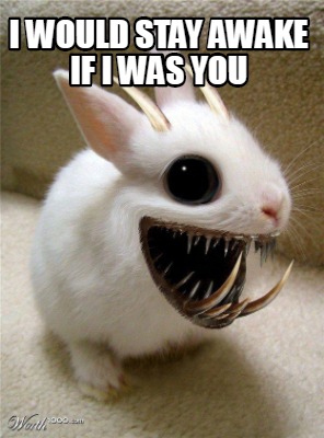 Meme Creator Funny I Would Stay Awake If I Was You Meme Generator At Memecreator Org