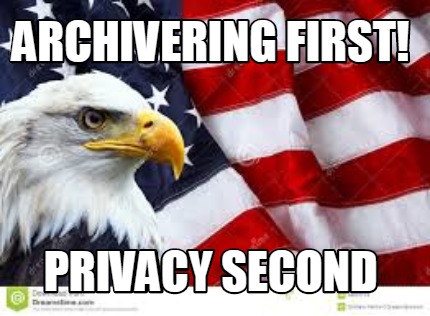 archivering-first-privacy-second