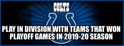 Meme Creator Colts Week 1 Banner Meme Generator At Memecreator Org
