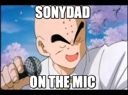 sonydad-on-the-mic