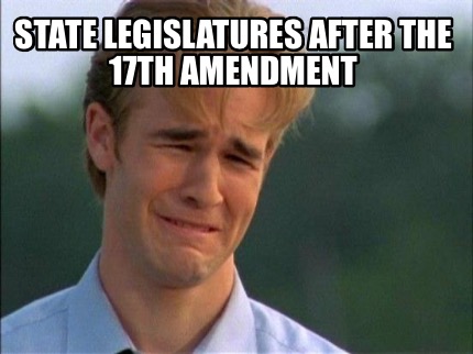 Meme Creator - Funny State legislatures after the 17th amendment Meme ...