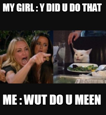 Wut girl meme