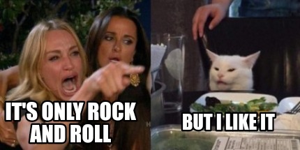 Meme Creator - Funny Its only rock and roll But I like it Meme Generator  at MemeCreatororg