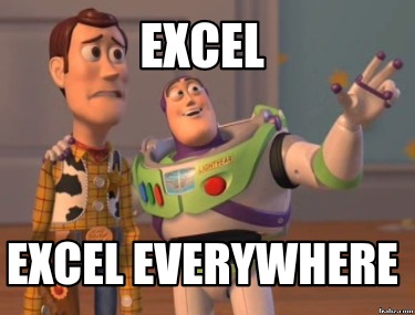 Meme Creator - Funny Excel Excel everywhere Meme Generator at ...