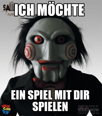 Meme Creator Funny Ich Mochte Ein Spiel Mit Dir Spielen Meme Generator At Memecreator Org