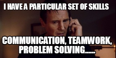 problem solving skills meme