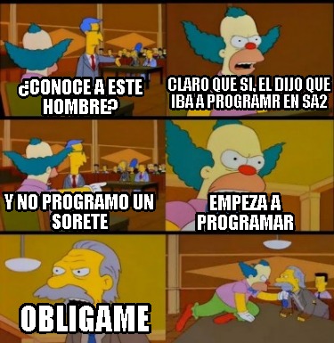 Meme Creator - Funny ¿CONOCE A ESTE HOMBRE? CLARO QUE SI ...