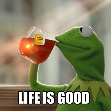 meme life is good