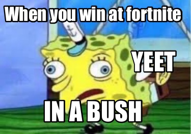 when-you-win-at-fortnite-in-a-bush-yeet
