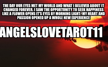 Meme Creator Funny The Day Our Eyes Met My World And What I Believed About It Changed Forever I Sa Meme Generator At Memecreator Org