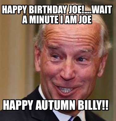Funny Happy Birthday Joe