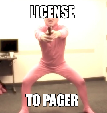 license-to-pager