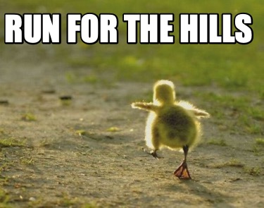 Meme Creator - Funny Run for the hills Meme Generator at MemeCreator.org!