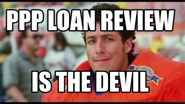 picture Ppp Loan Meme funny ppp loan review is the devil meme