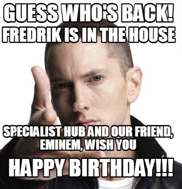 Meme Creator - Funny Guess back! FREDRIK IS IN THE HOUSE SPECIALIST HUB AND OUR EMINEM, Generator at