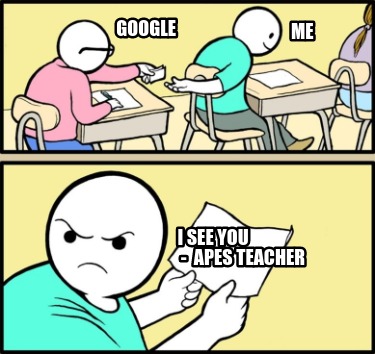 google-i-see-you-apes-teacher-me
