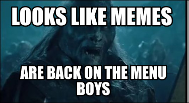 Meme Creator Funny Looks Like Shrooms Are Back On The Menu Boys Meme Generator At Memecreator Org
