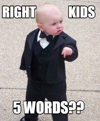 right-kids-5-words