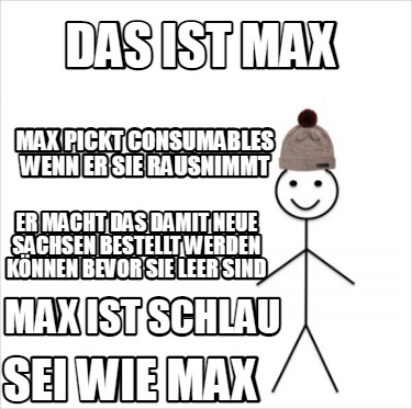 Meme Creator Funny Das ist max Max ist schlau Max pickt consumables