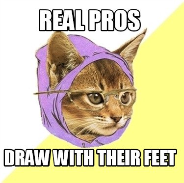 real-pros-draw-with-their-feet