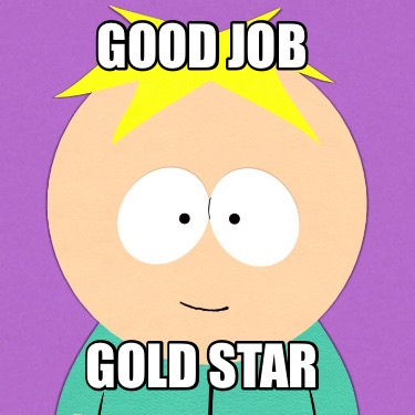 good-job-gold-star