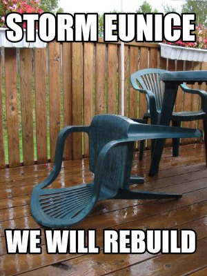 Meme Creator - Funny Category 5 Winter Storm 2023 We Will REBUILD Meme ...