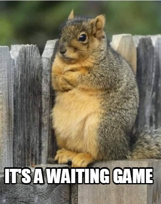 Meme Creator - Funny It's a Waiting Game Meme Generator at MemeCreator.org!