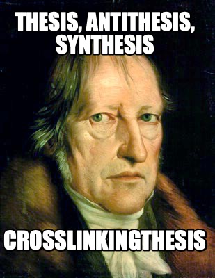 thesis antithesis synthesis meme