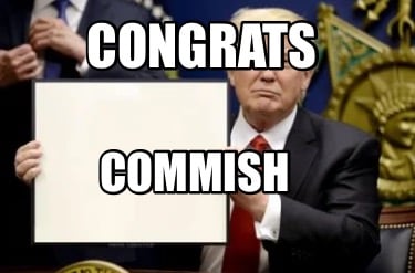 congrats-commish
