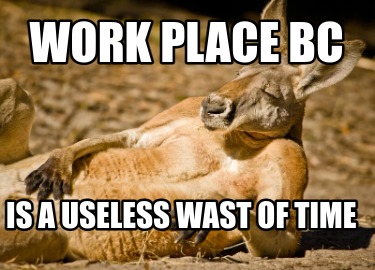 work-place-bc-is-a-useless-wast-of-time