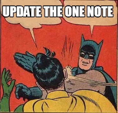update-the-one-note