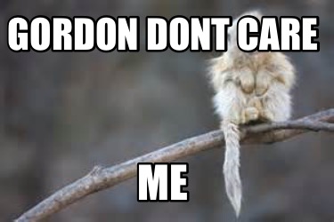 gordon-dont-care-me