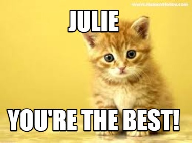 julie-youre-the-best