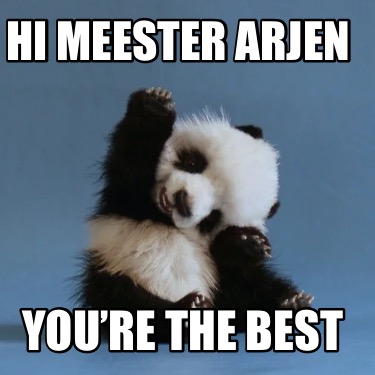 hi-meester-arjen-youre-the-best